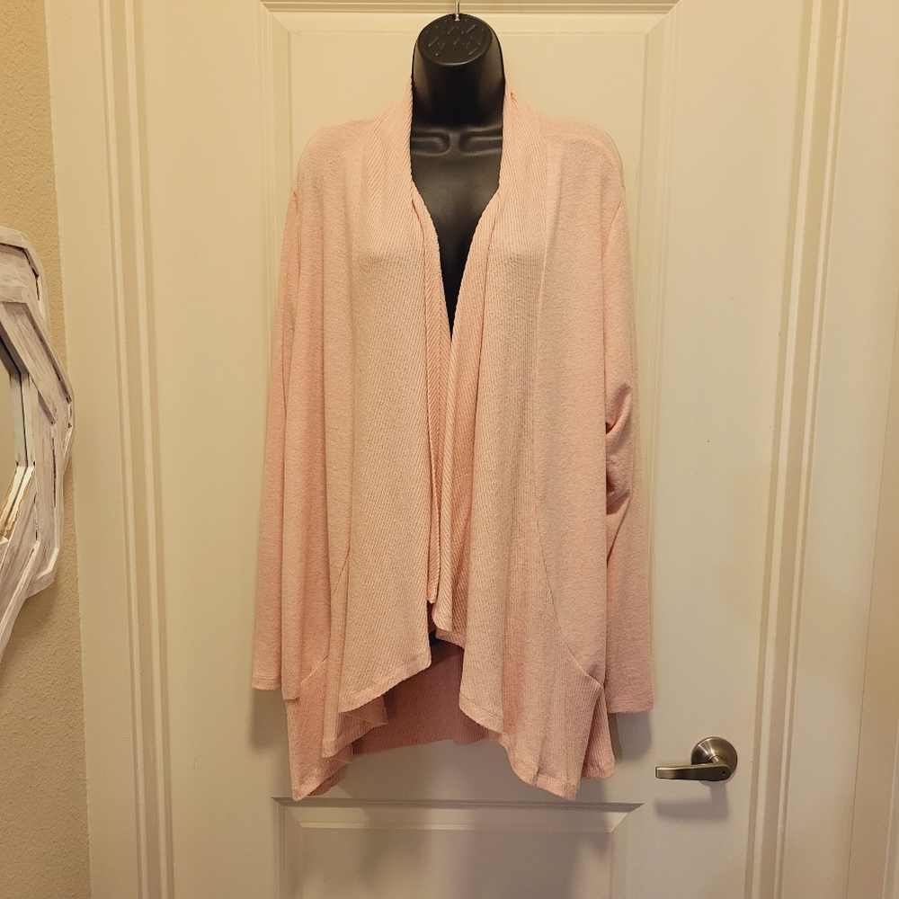Rose Pink Boutique Plus Cardigan